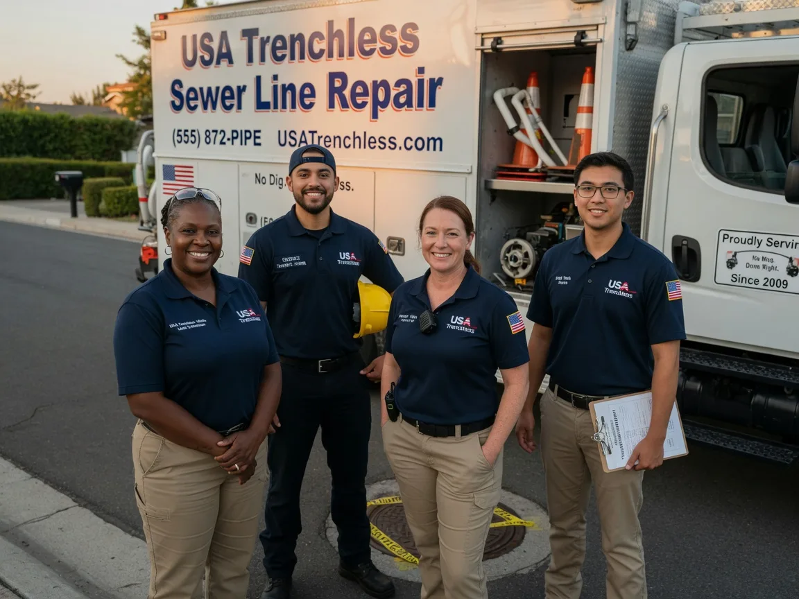 Sewer Line Repair company in Danciger, TX